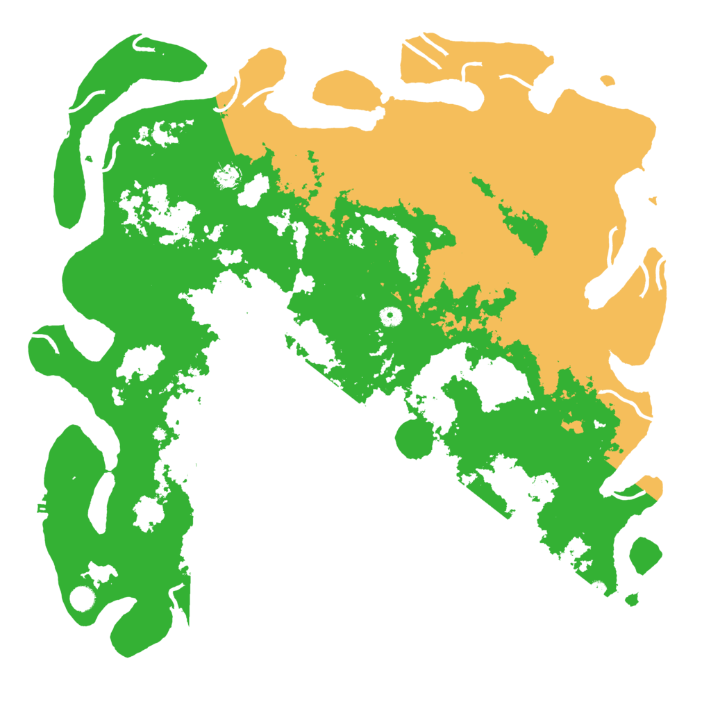 Biome Rust Map: Procedural Map, Size: 5000, Seed: 292620922