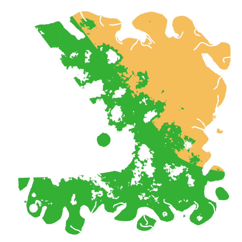 Biome Rust Map: Procedural Map, Size: 5000, Seed: 52643420