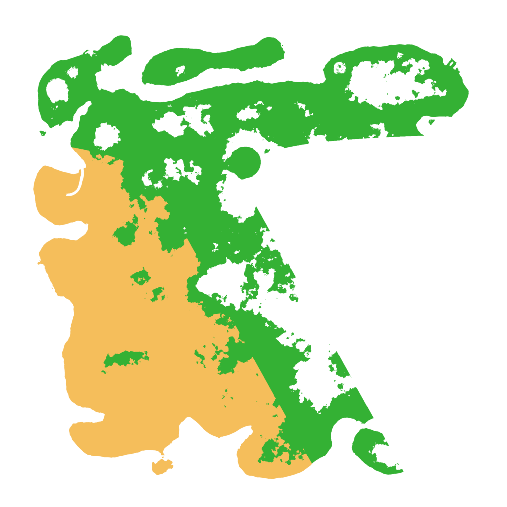 Biome Rust Map: Procedural Map, Size: 4300, Seed: 623555079