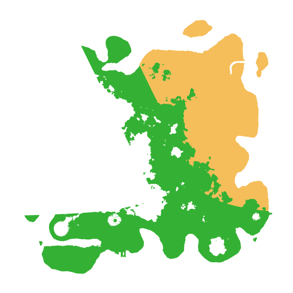 Biome Rust Map: Procedural Map, Size: 3500, Seed: 112734088