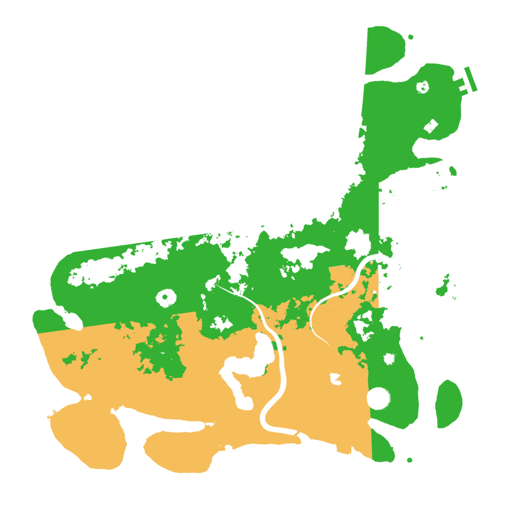 Biome Rust Map: Procedural Map, Size: 4000, Seed: 62712