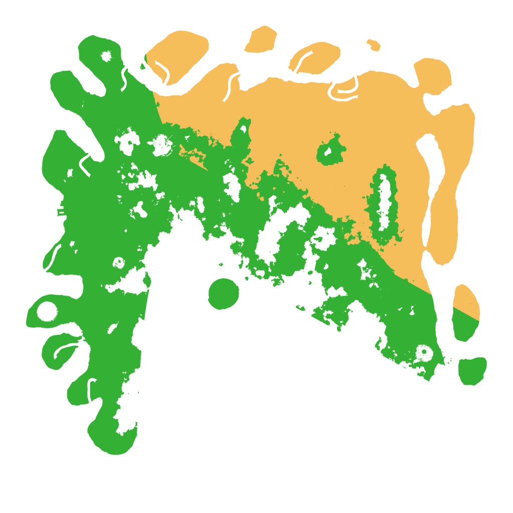 Biome Rust Map: Procedural Map, Size: 4500, Seed: 1917925366