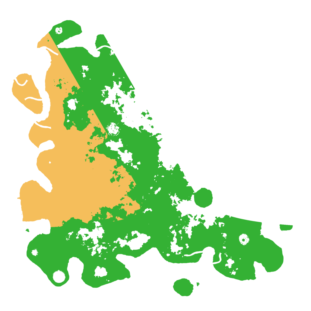 Biome Rust Map: Procedural Map, Size: 4500, Seed: 73335