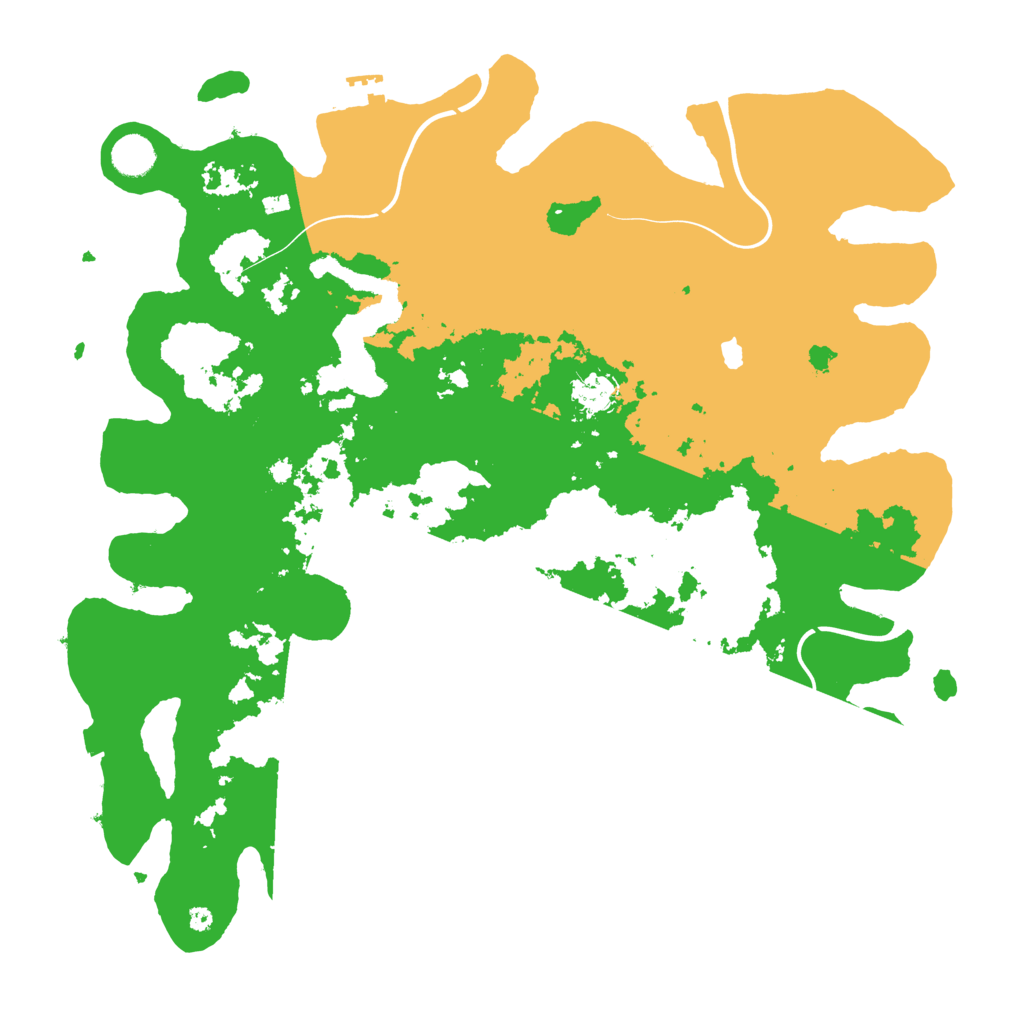 Biome Rust Map: Procedural Map, Size: 4250, Seed: 1521009763