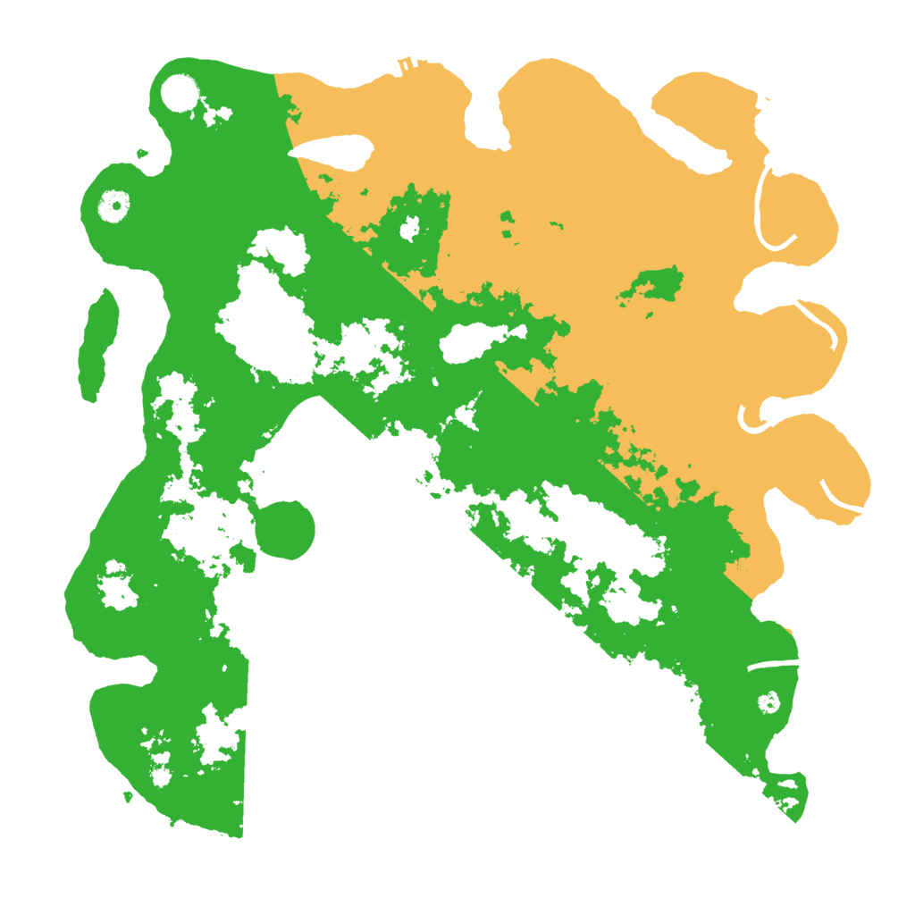 Biome Rust Map: Procedural Map, Size: 4300, Seed: 1284282759