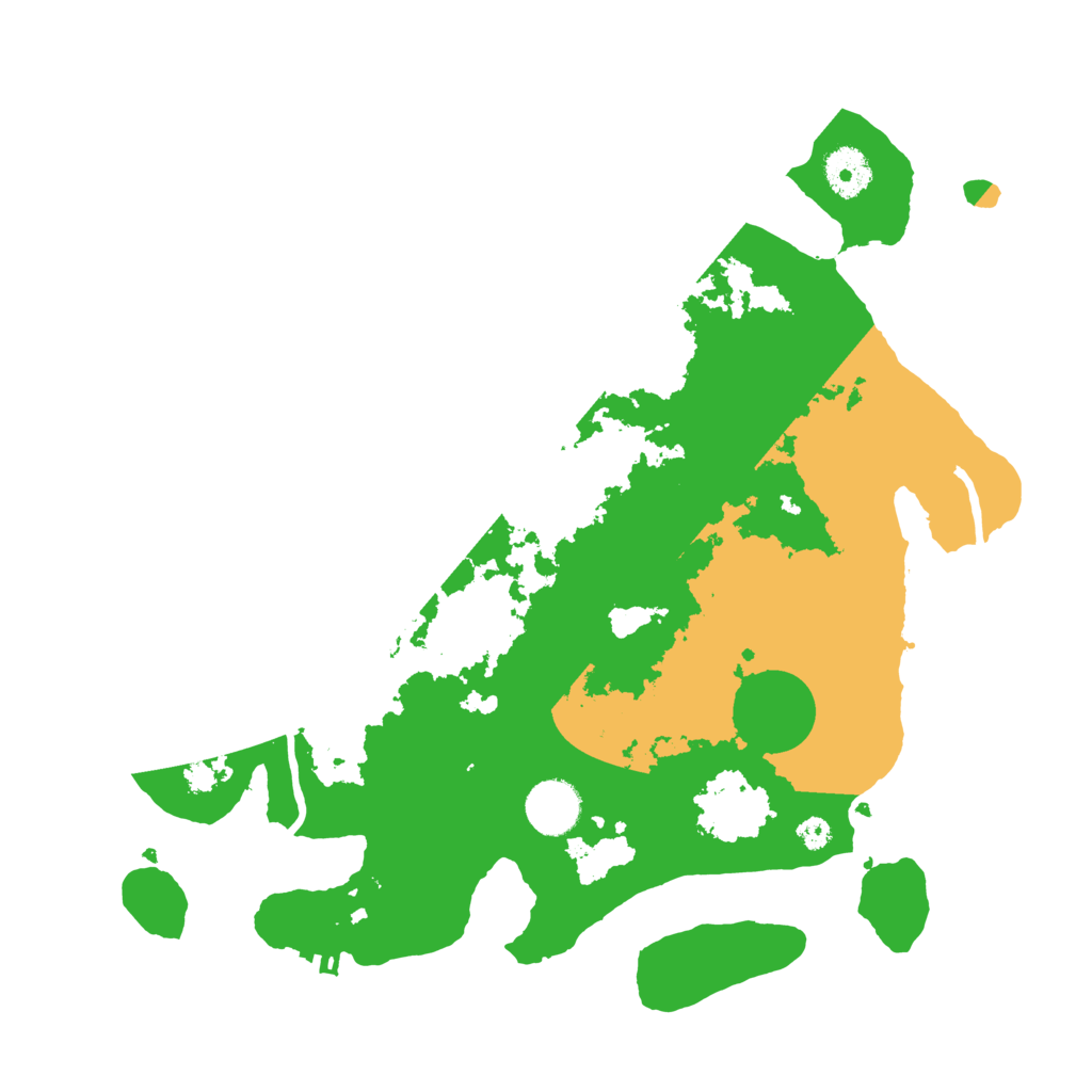Biome Rust Map: Procedural Map, Size: 3500, Seed: 118122422