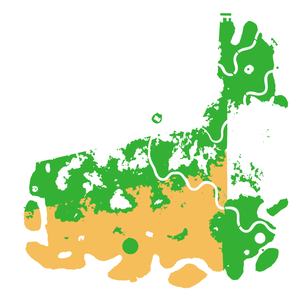 Biome Rust Map: Procedural Map, Size: 5000, Seed: 239546269