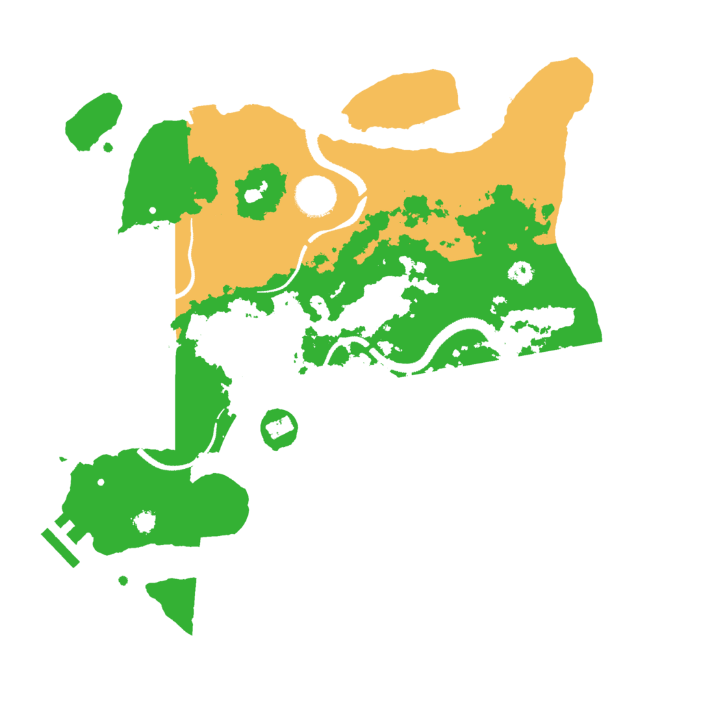 Biome Rust Map: Procedural Map, Size: 3000, Seed: 465665059