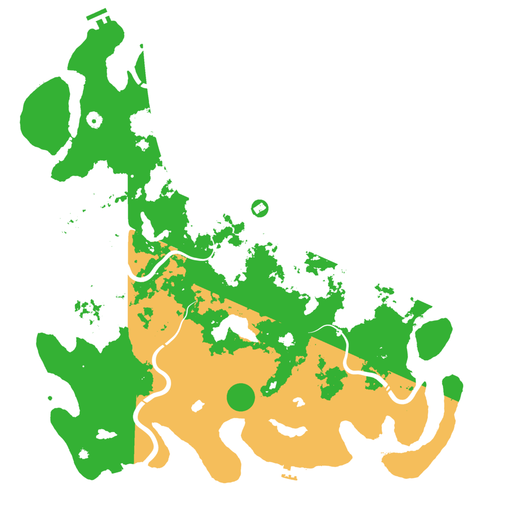 Biome Rust Map: Procedural Map, Size: 4800, Seed: 676569817