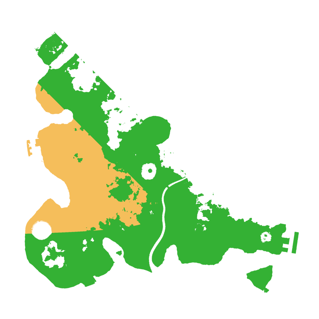 Biome Rust Map: Procedural Map, Size: 3000, Seed: 2107453506