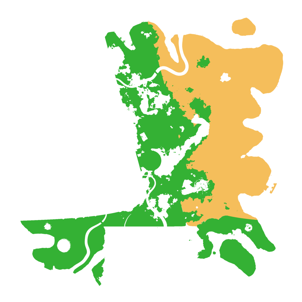 Biome Rust Map: Procedural Map, Size: 4000, Seed: 140
