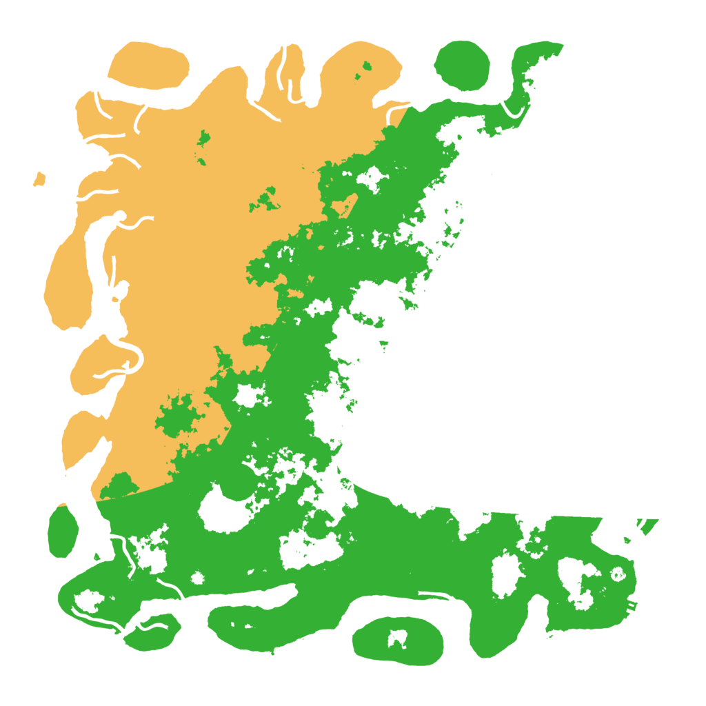 Biome Rust Map: Procedural Map, Size: 5000, Seed: 1812051178