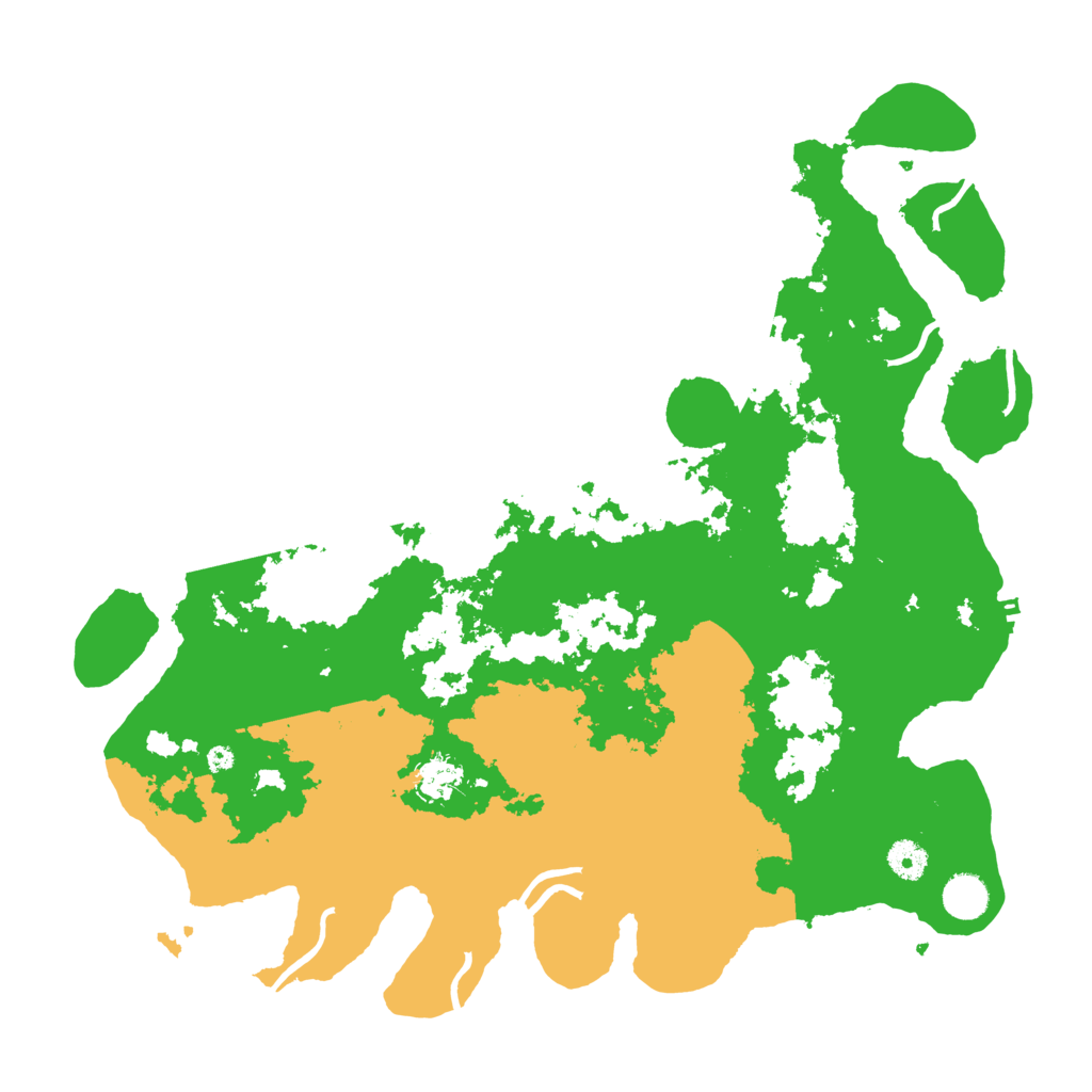 Biome Rust Map: Procedural Map, Size: 4200, Seed: 2067624988