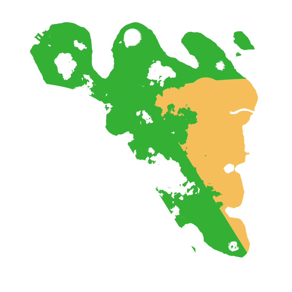 Biome Rust Map: Procedural Map, Size: 3000, Seed: 67386547