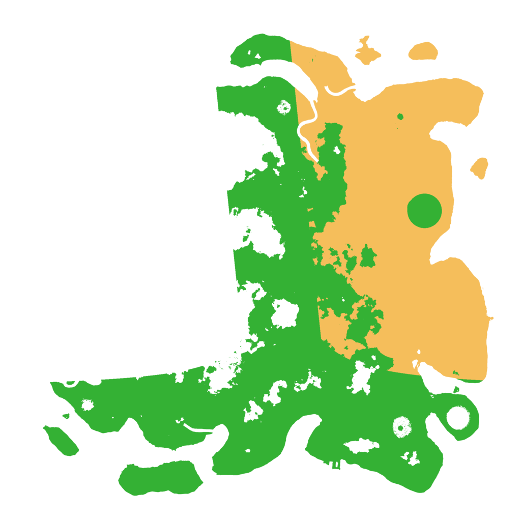 Biome Rust Map: Procedural Map, Size: 4000, Seed: 2055080971