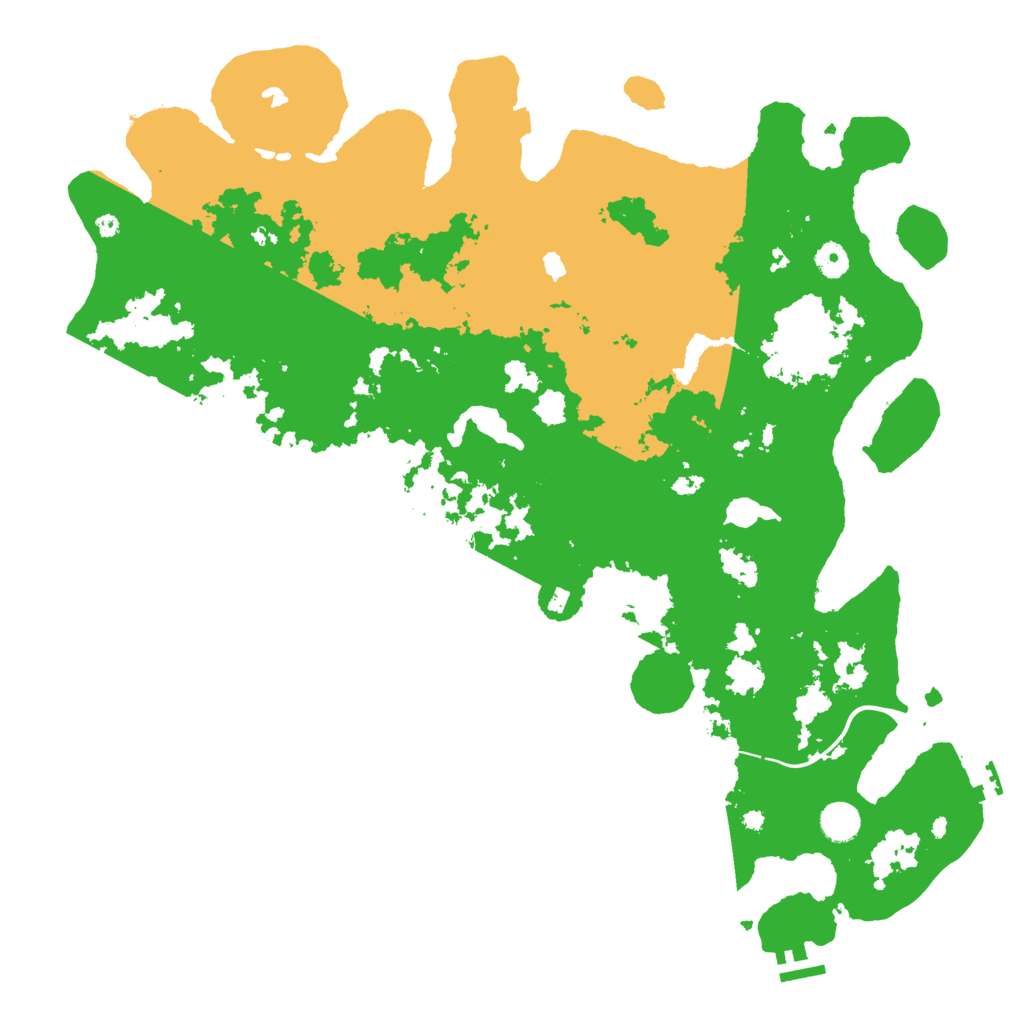 Biome Rust Map: Procedural Map, Size: 4500, Seed: 1607820018