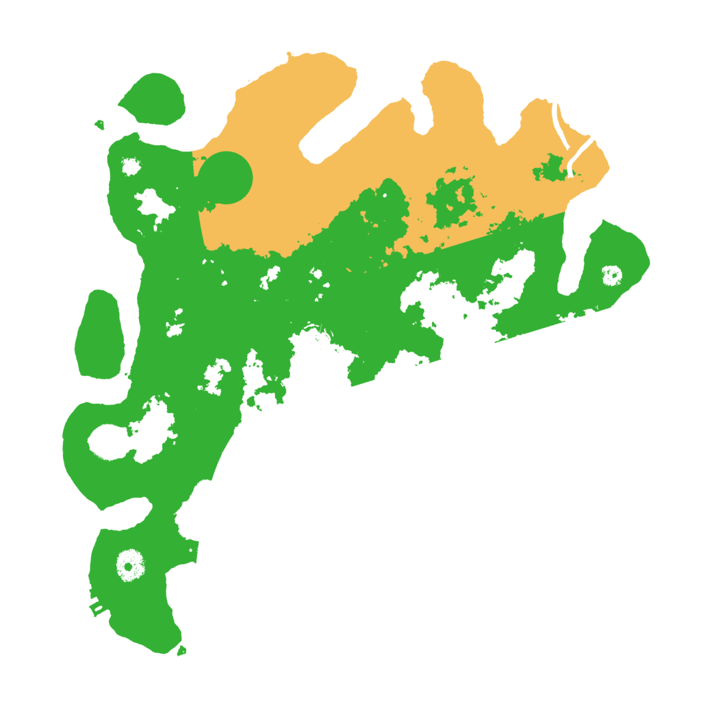 Biome Rust Map: Procedural Map, Size: 3500, Seed: 903667380