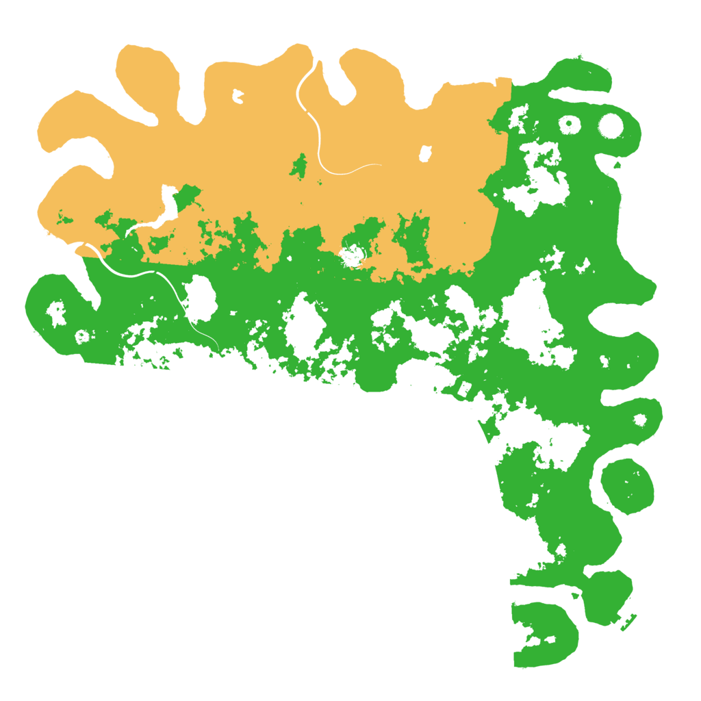 Biome Rust Map: Procedural Map, Size: 5000, Seed: 512083028