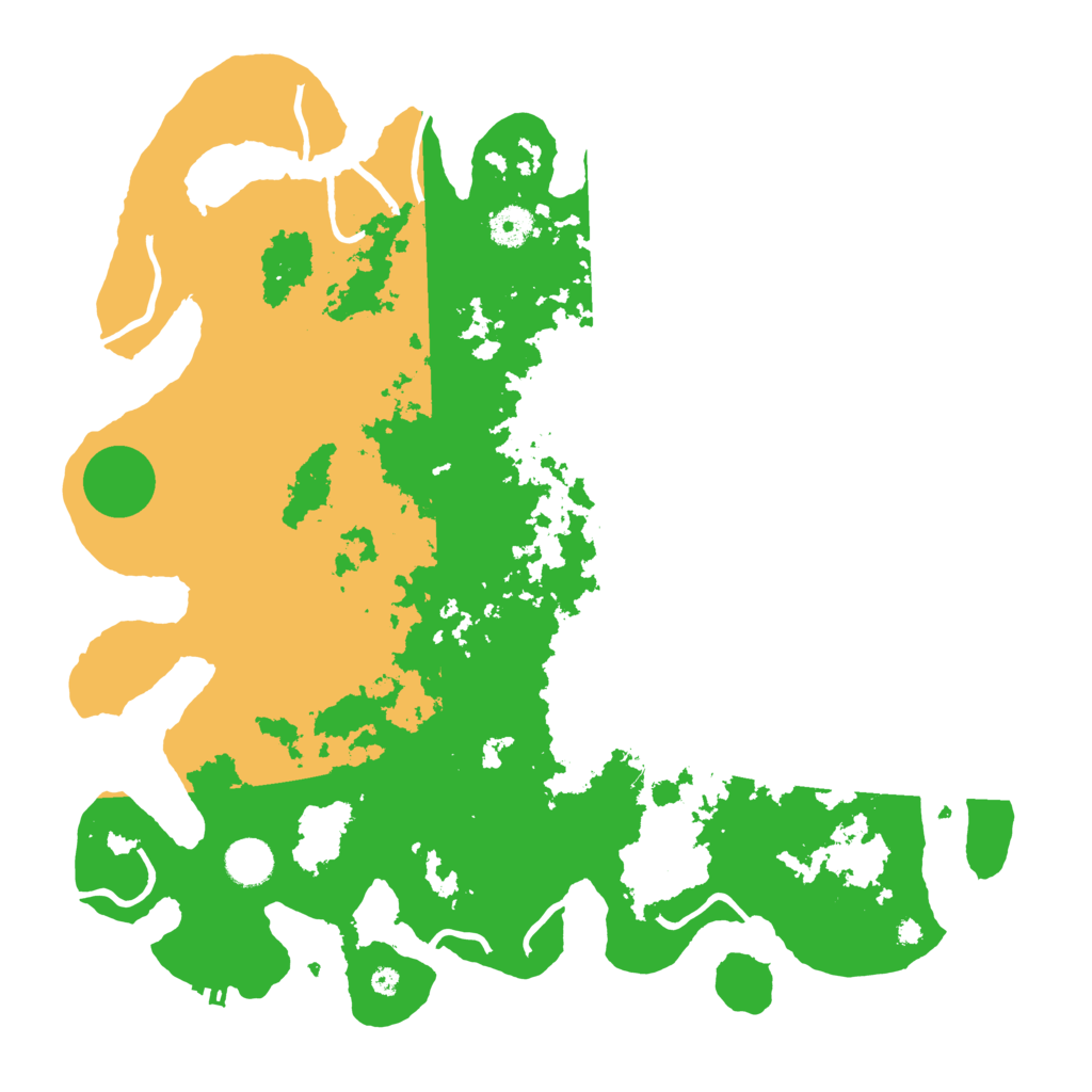 Biome Rust Map: Procedural Map, Size: 4000, Seed: 14626
