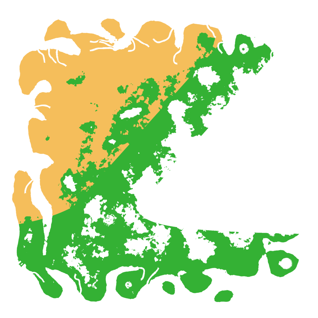 Biome Rust Map: Procedural Map, Size: 5000, Seed: 187187187