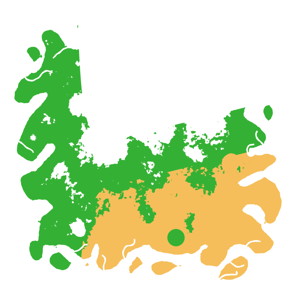Biome Rust Map: Procedural Map, Size: 4500, Seed: 374