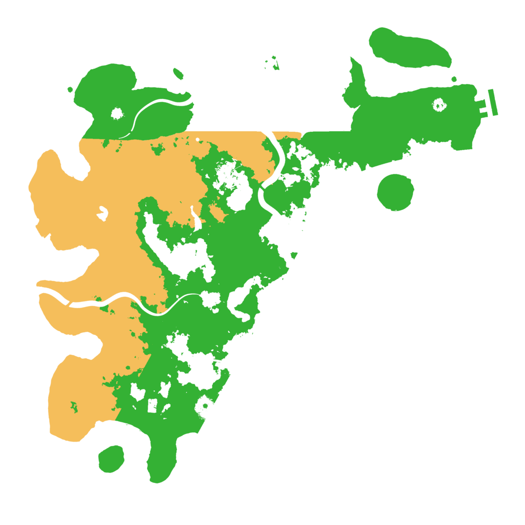 Biome Rust Map: Procedural Map, Size: 4000, Seed: 666284609