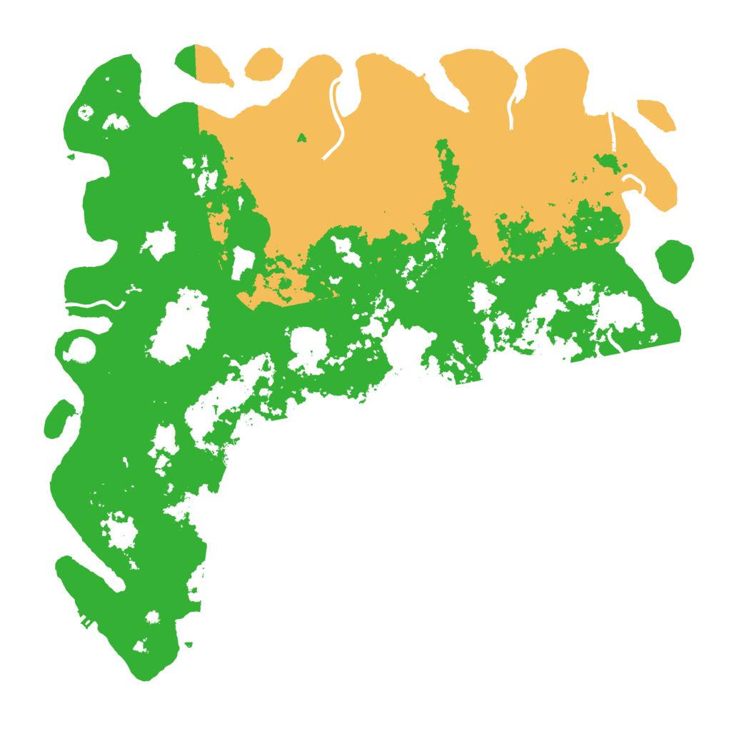 Biome Rust Map: Procedural Map, Size: 5000, Seed: 454325432