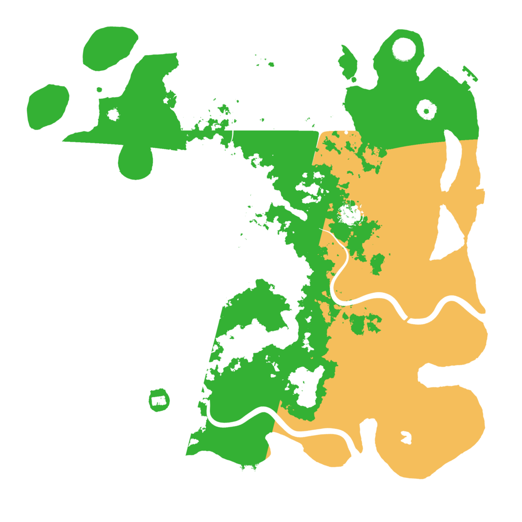 Biome Rust Map: Procedural Map, Size: 4000, Seed: 1963652589