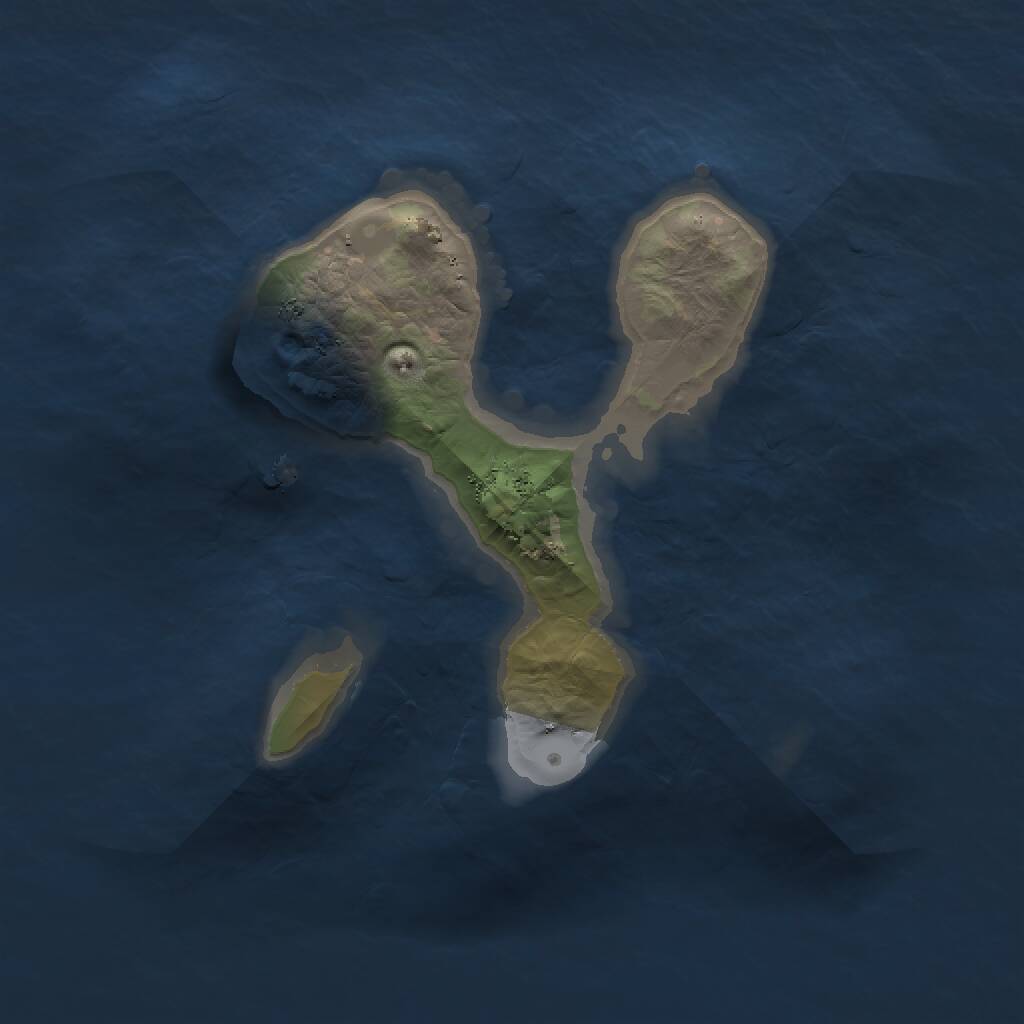 Rust Map: Procedural Map, Size: 1500, Seed: 83815, 1 Monuments