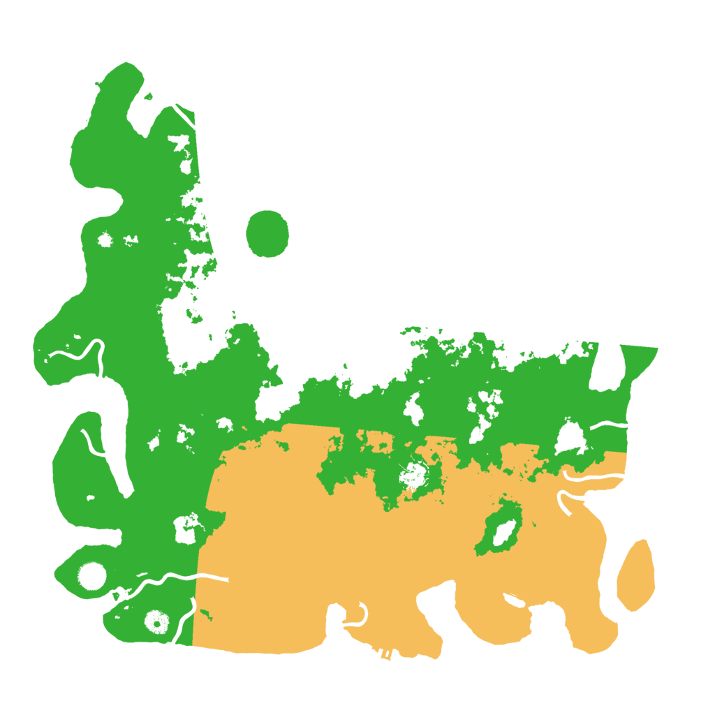 Biome Rust Map: Procedural Map, Size: 4500, Seed: 1996102335