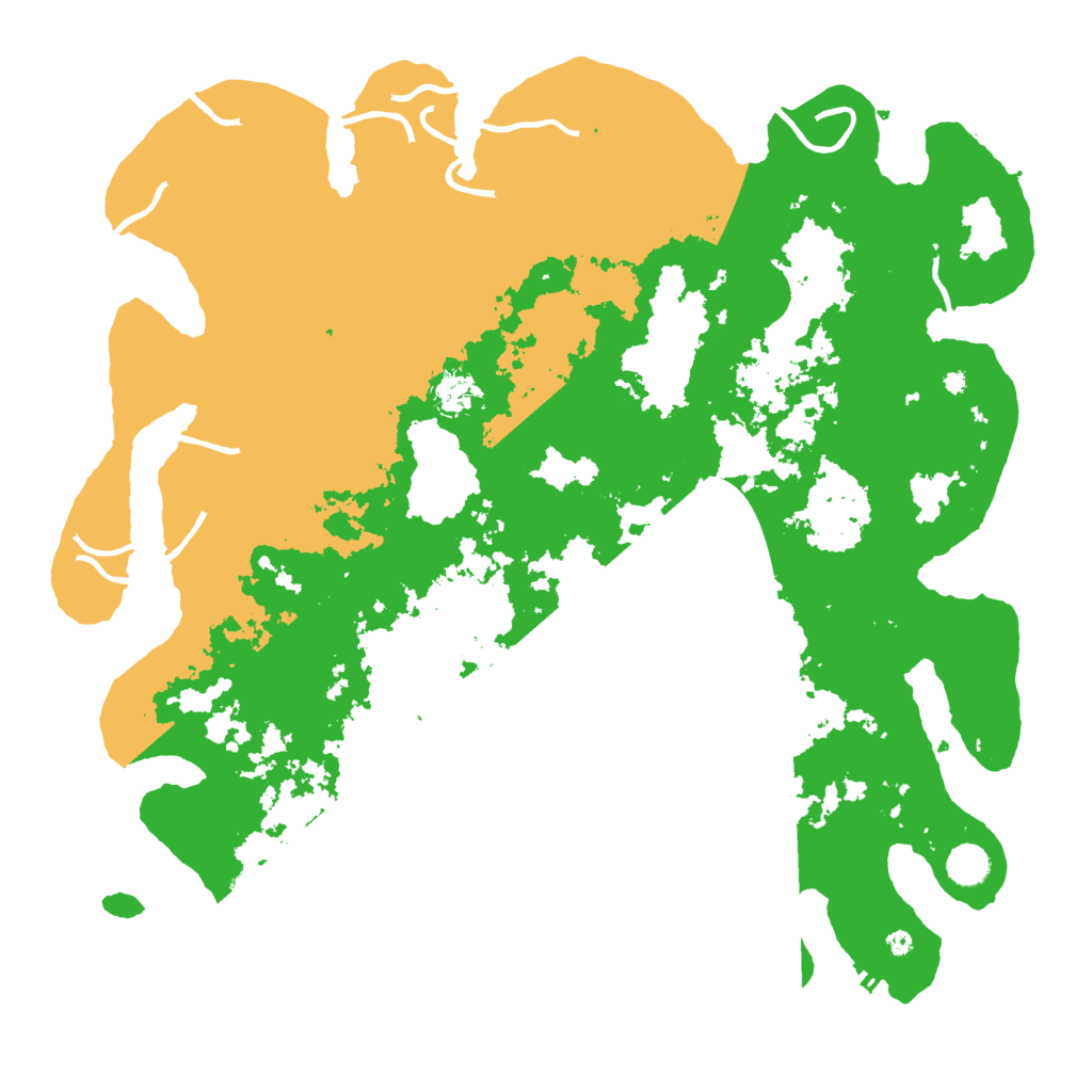 Biome Rust Map: Procedural Map, Size: 4500, Seed: 1364577647