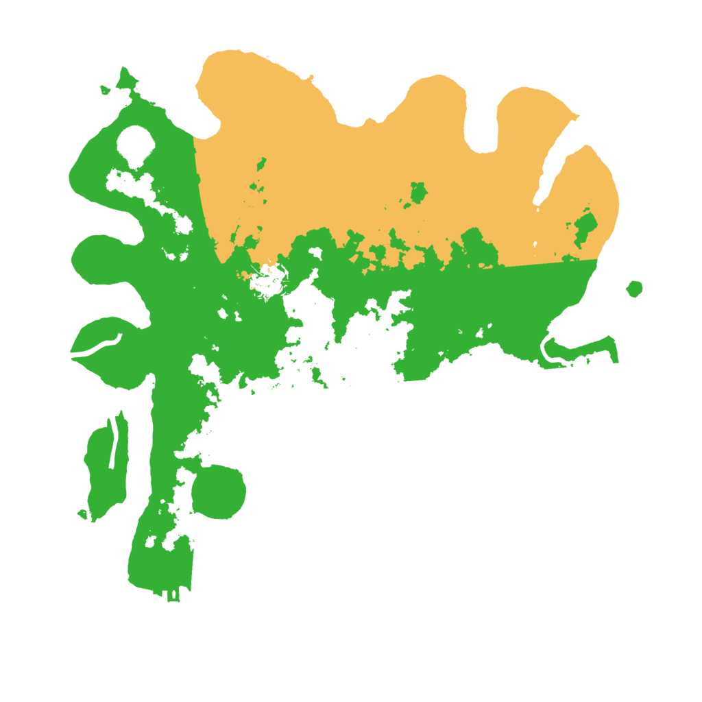 Biome Rust Map: Procedural Map, Size: 3500, Seed: 1869017013