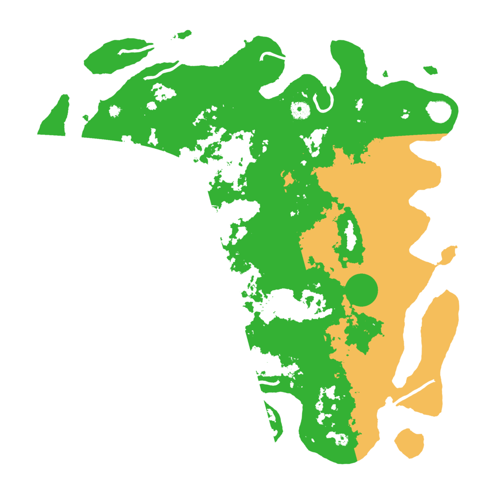 Biome Rust Map: Procedural Map, Size: 4000, Seed: 3995