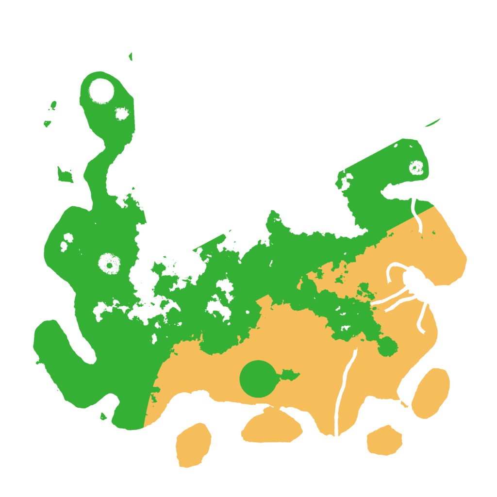 Biome Rust Map: Procedural Map, Size: 3500, Seed: 1704946267