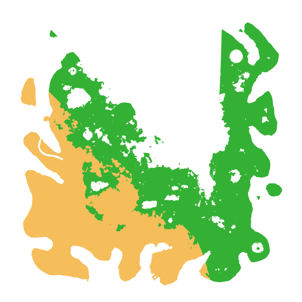 Biome Rust Map: Procedural Map, Size: 4050, Seed: 708446679