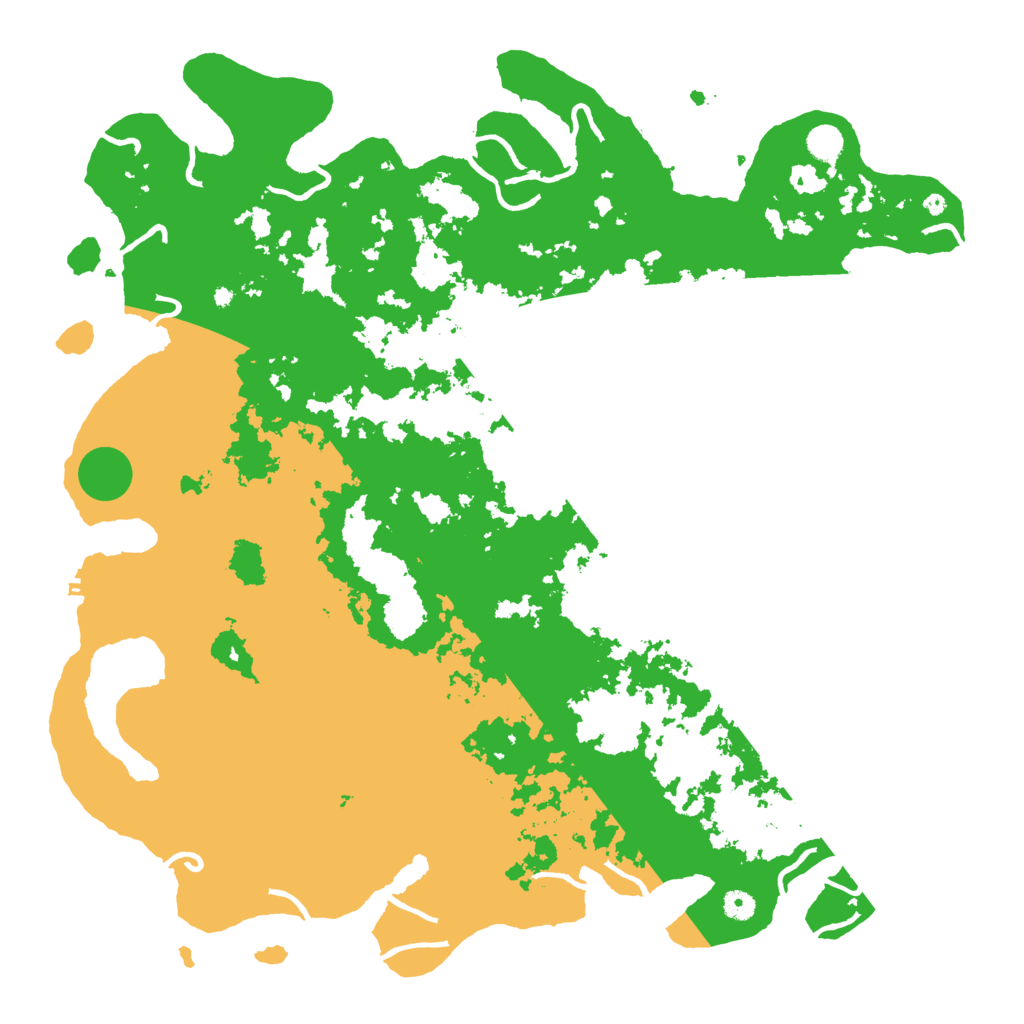 Biome Rust Map: Procedural Map, Size: 5000, Seed: 1062022
