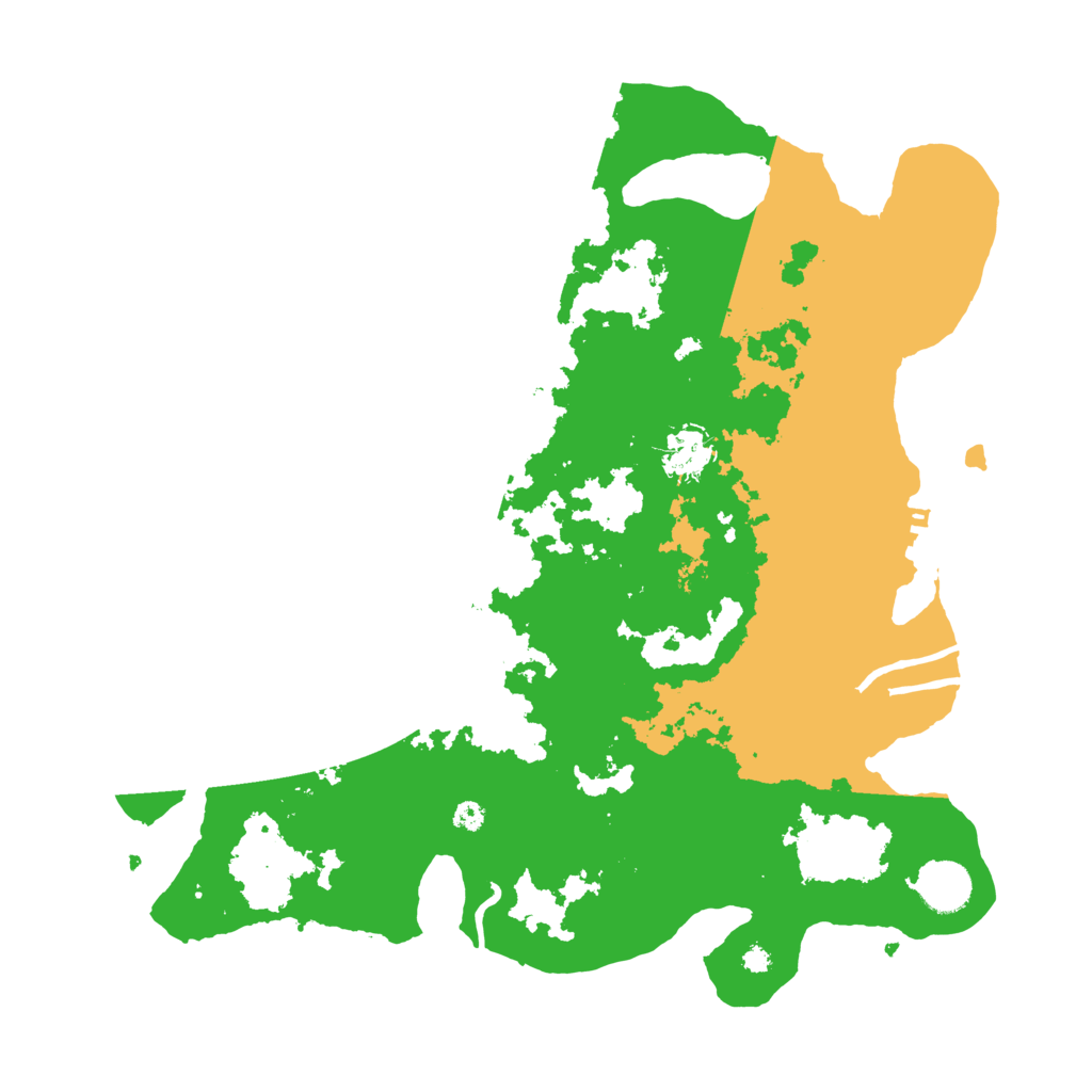Biome Rust Map: Procedural Map, Size: 3700, Seed: 6676776