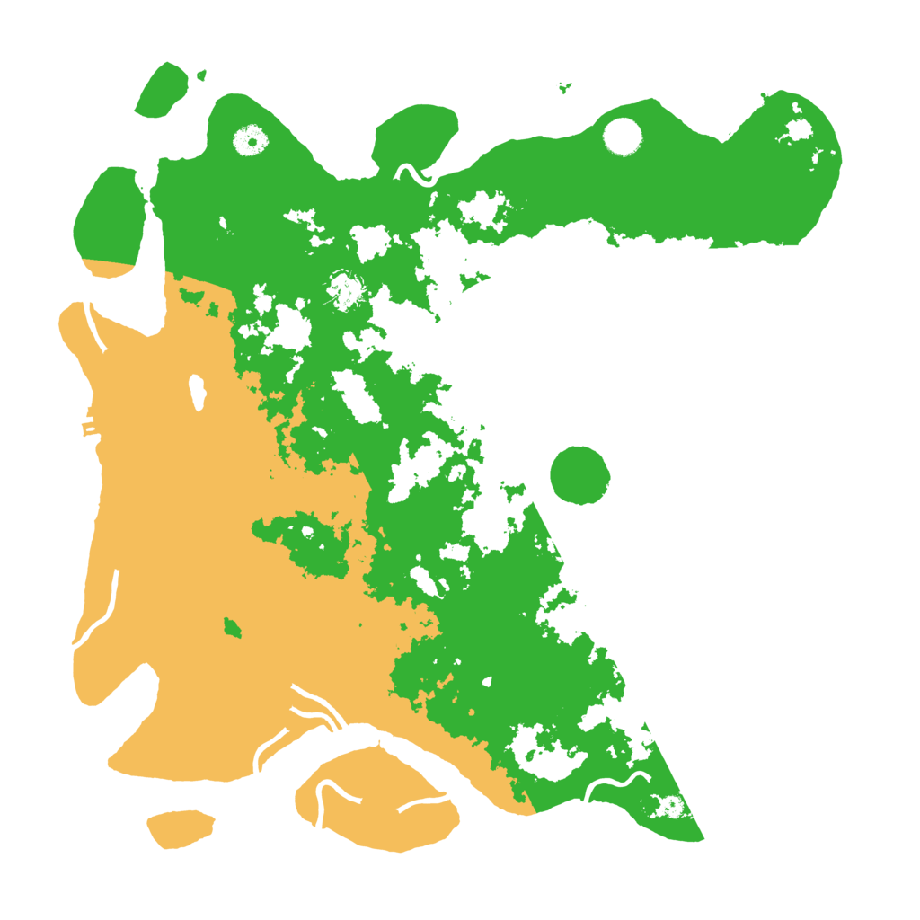 Biome Rust Map: Procedural Map, Size: 4300, Seed: 11223333
