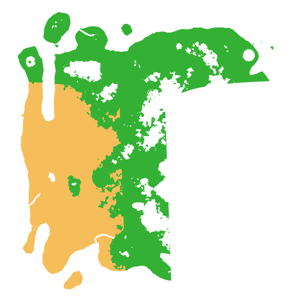 Biome Rust Map: Procedural Map, Size: 4500, Seed: 1525601654