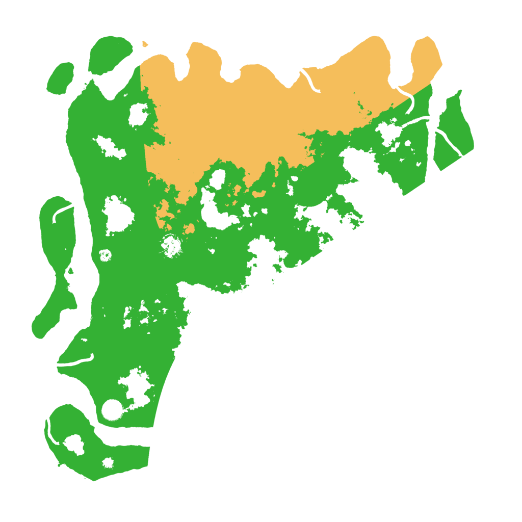 Biome Rust Map: Procedural Map, Size: 4300, Seed: 275418094