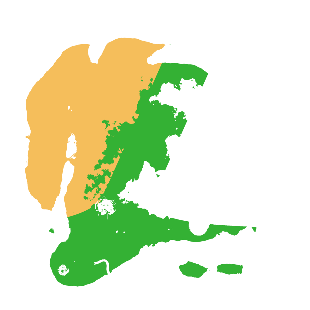 Biome Rust Map: Procedural Map, Size: 3000, Seed: 1368082531