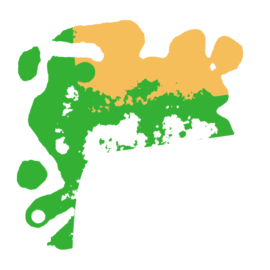 Biome Rust Map: Barren, Size: 3500, Seed: 771400435