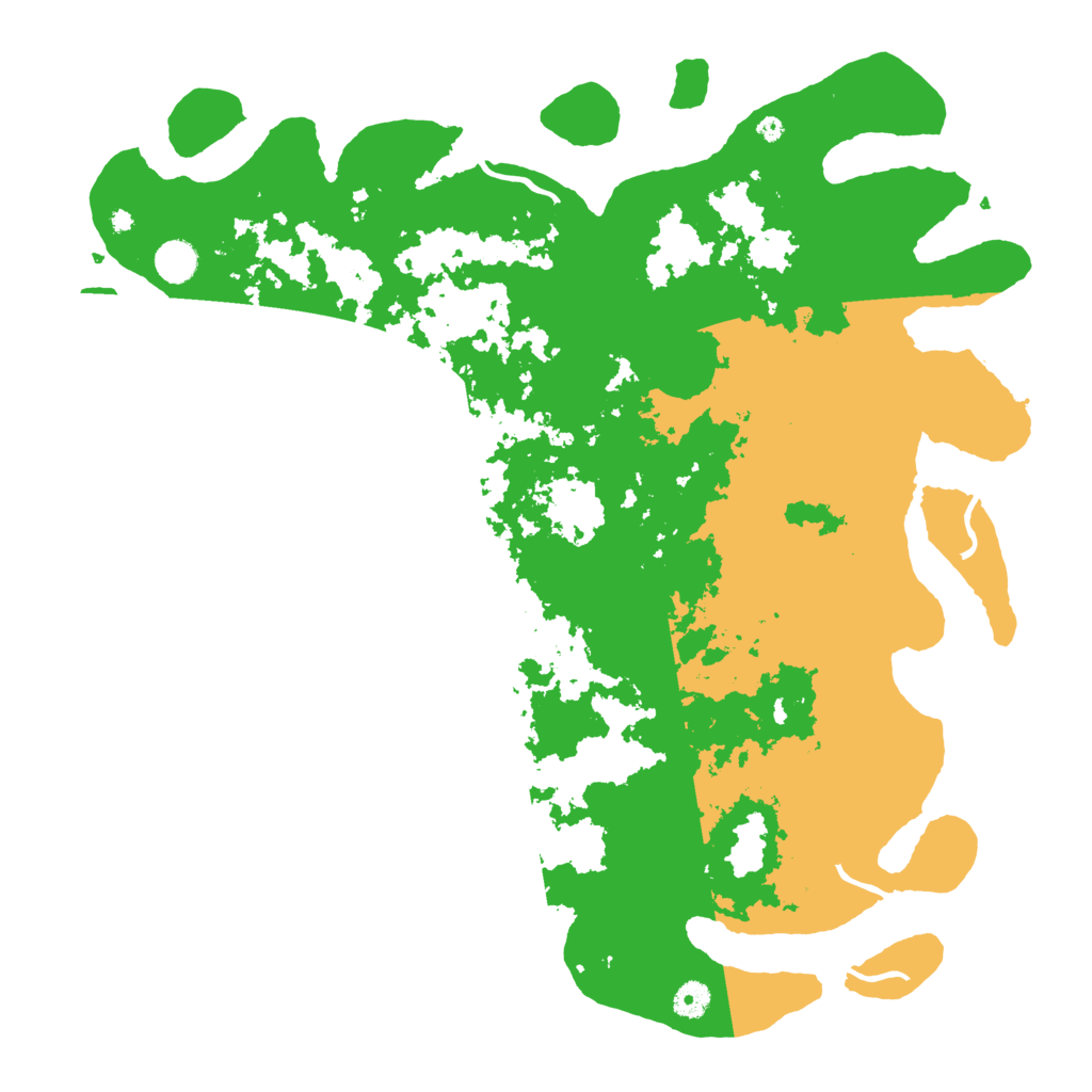 Biome Rust Map: Procedural Map, Size: 4500, Seed: 1529192460