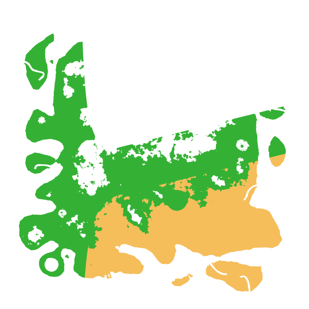 Biome Rust Map: Procedural Map, Size: 4000, Seed: 106076