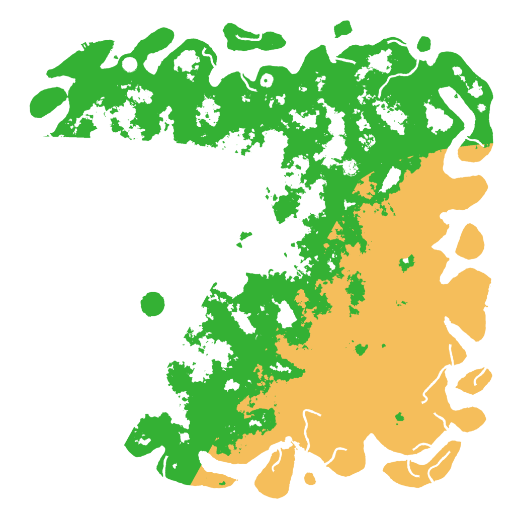 Biome Rust Map: Procedural Map, Size: 6000, Seed: 1291753673