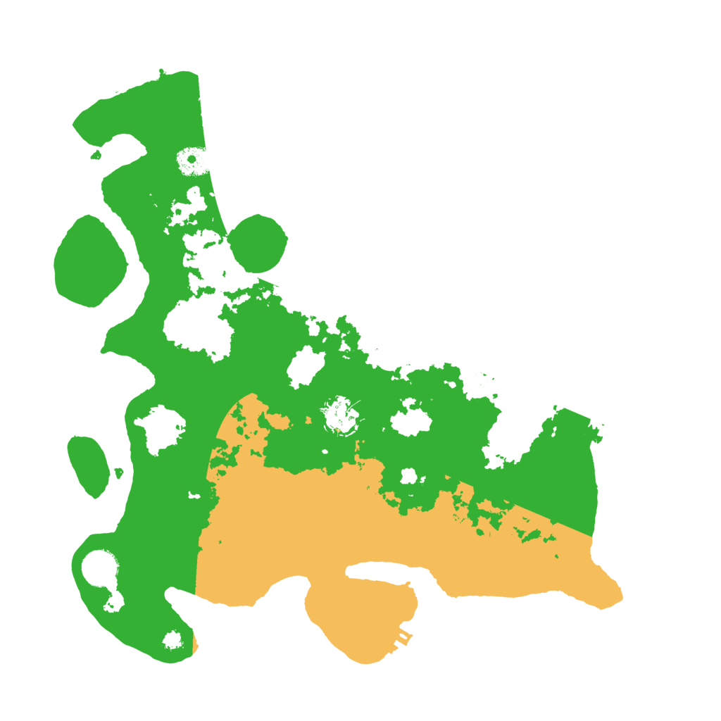 Biome Rust Map: Procedural Map, Size: 3500, Seed: 1477453231