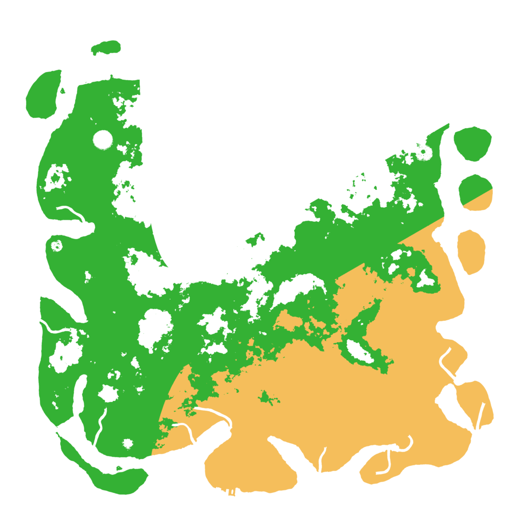 Biome Rust Map: Procedural Map, Size: 4750, Seed: 67830