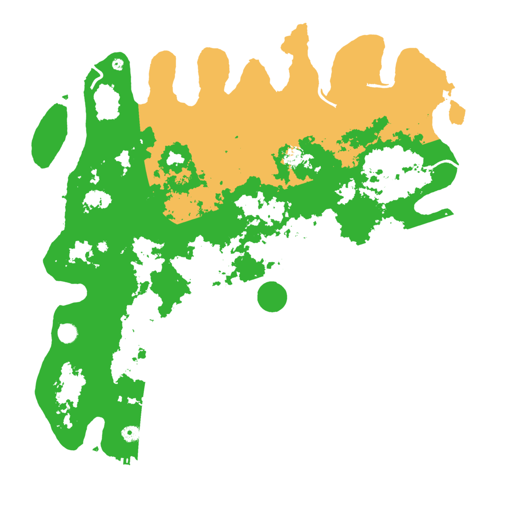 Biome Rust Map: Procedural Map, Size: 4500, Seed: 5346546