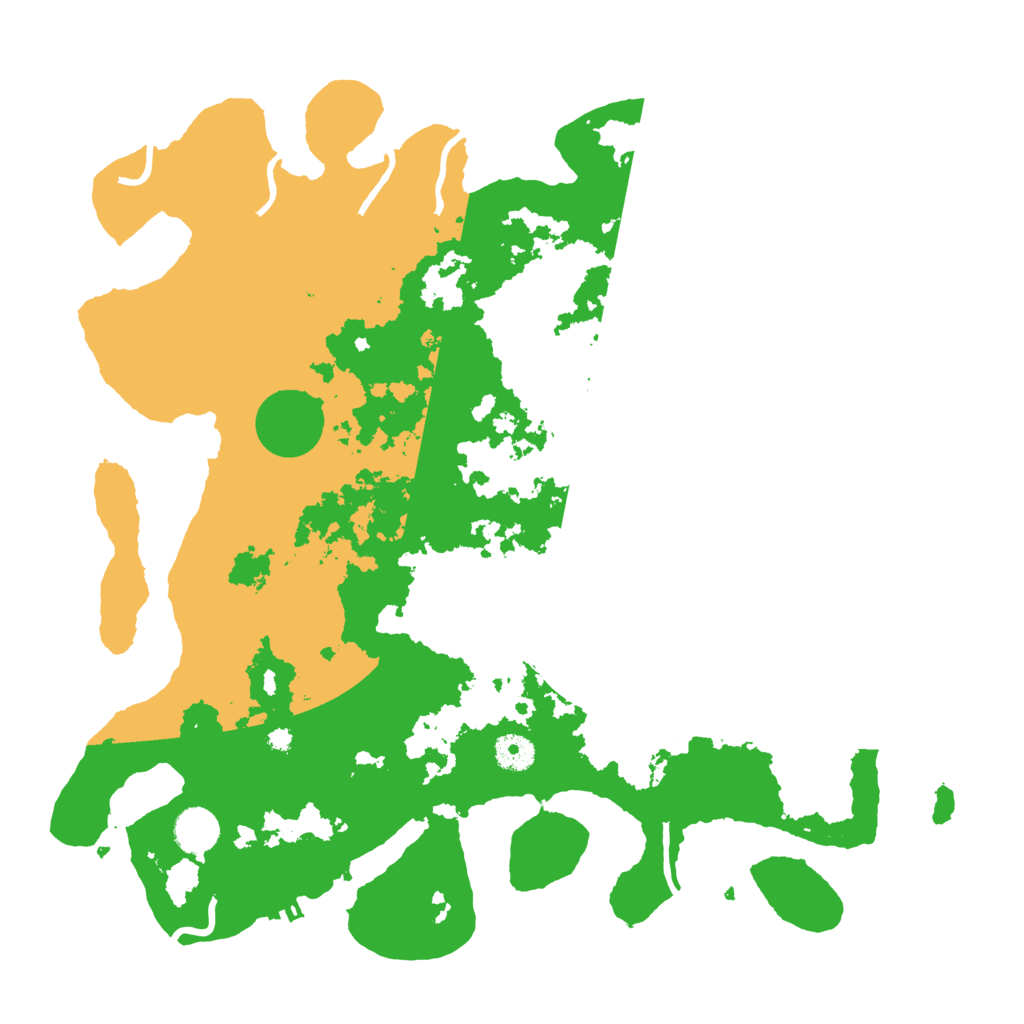 Biome Rust Map: Procedural Map, Size: 4000, Seed: 7462