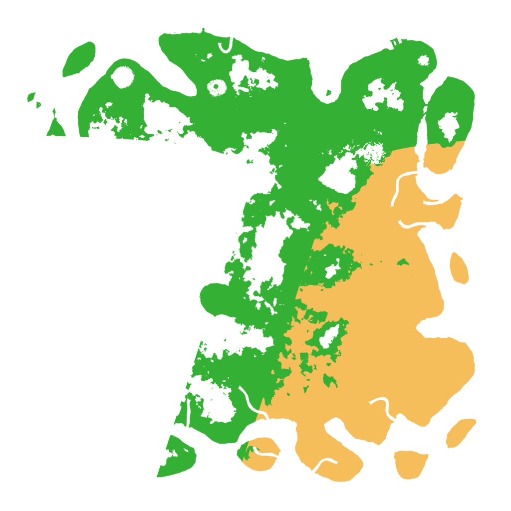 Biome Rust Map: Procedural Map, Size: 4300, Seed: 2501328